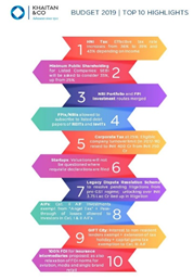 Budget 2019 | Top 10 Highlights