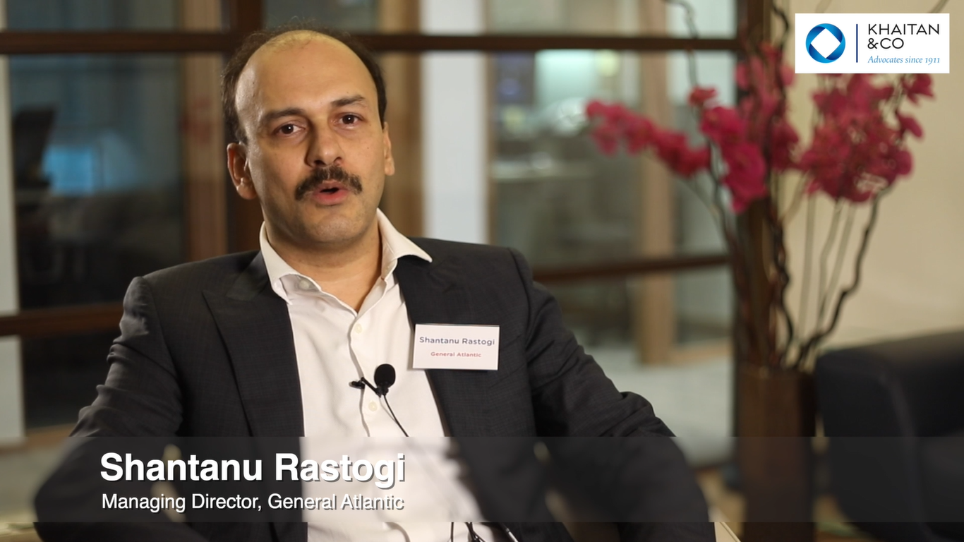 In conversation with General Atlantic's Shantanu Rastogi